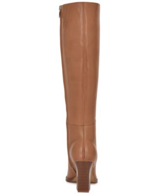 Women's Zazz Tall Wide Calf Leather Dress Boots