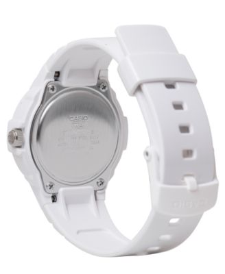 Women's White Resin Watch 34.7mm