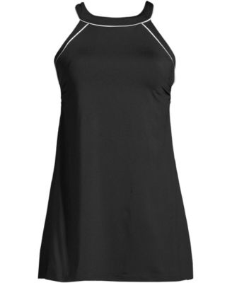 Women's G-Cup High Neck Swim Dress Swimsuit
