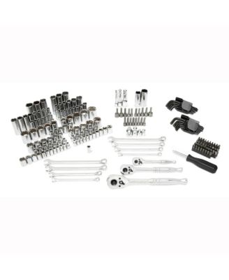 205 Piece Mechanics SAE Metric Socket and Tool Set with Case