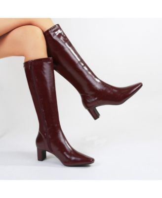 Adrienne Minimalist Knee High Boots