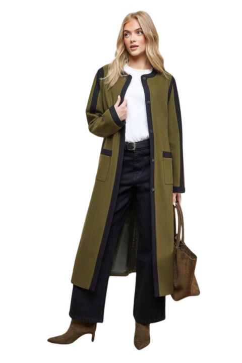Женские куртки Oasis Tipped Coat