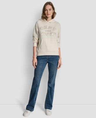 Women's Applique Chainstitch Logo Hoodie