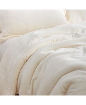 Git Cozy Taupe White Oversized 3-Pc. Comforter Set