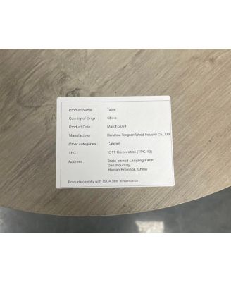 Round Stool Set with Shelf and Upholstered Backrest, 23.62'' W x 23.62'' D x 35.43'' H