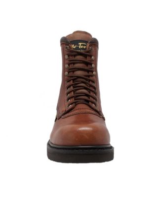 Men's 8" Brown Work Boot - 1623