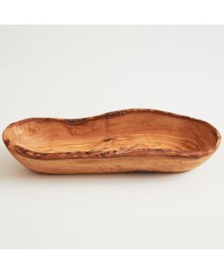 Olivewood Boat Shaped Bowl