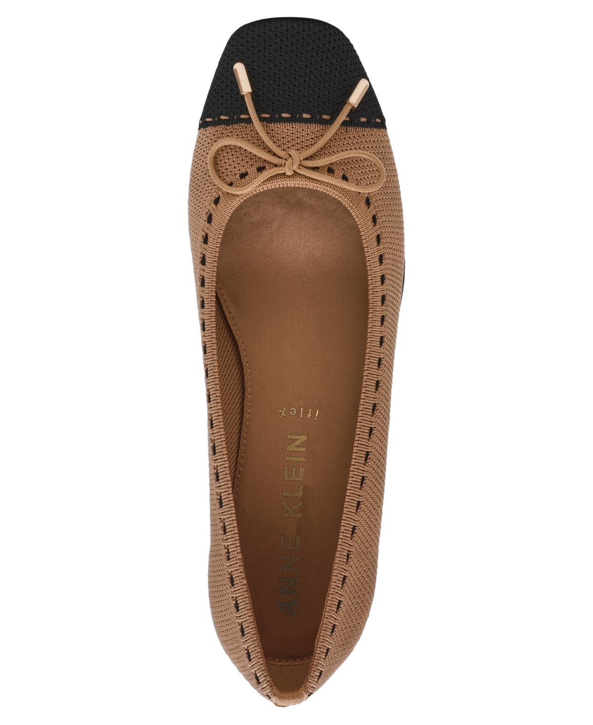 Anne Klein Wesson Wedge Pump In Brown