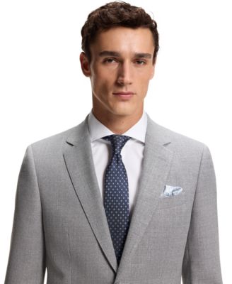 Men's Silk-Blend Jacquard Pattern Tie