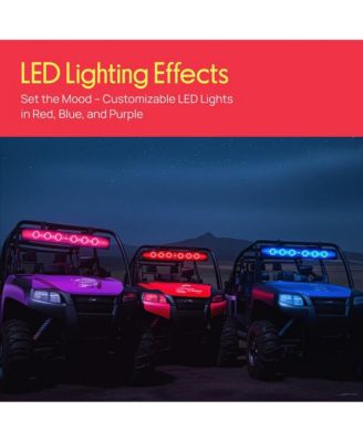 32'' Powered ATV/UTV Soundbar System with Bluetooth & LED Lights (PWPSB3203) - Black