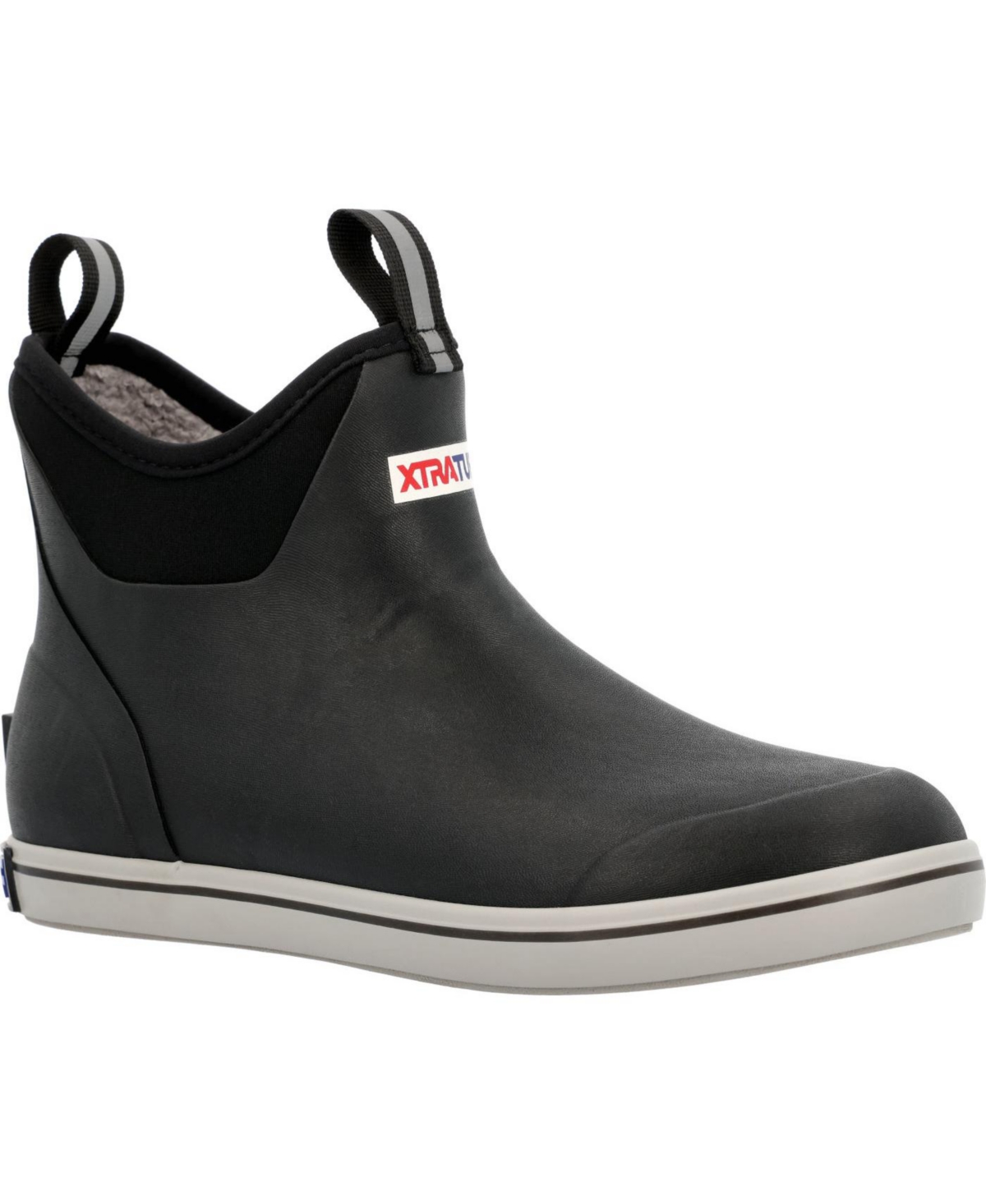 Xtratuf Men's Cold Weather Fleece Lined Ankle Deck Boots, in Black, Size 9 | by West Marine