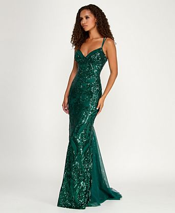 macy's formal evening dresses Macys prom dress, new, Mint green with white overlay and tool underneath length ballgown skirt Red Macy's Formal Dresses Green