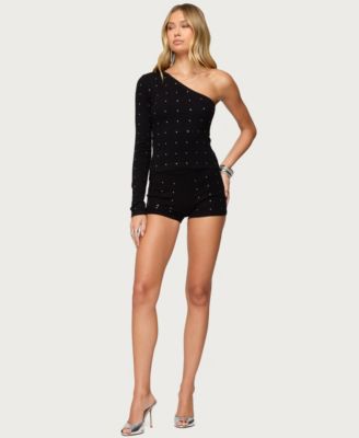 Women's Harley Rhinestone Knit Shorts