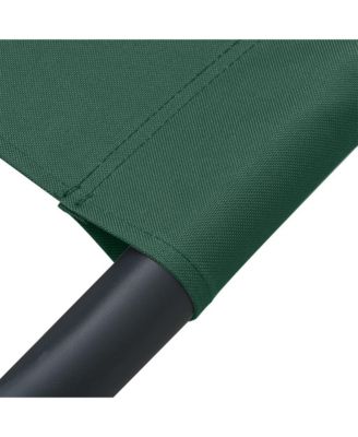 Sun Lounger Oxford Fabric, Polyester, Steel Large