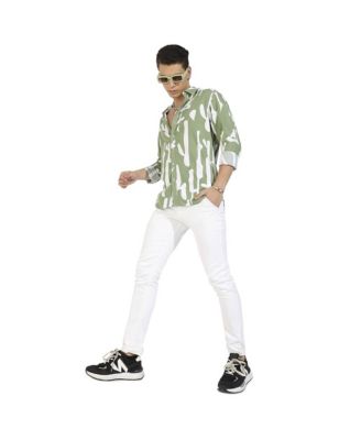 Men's Abstract Print Shirt