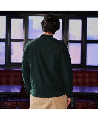 Men's Emerald Green Corduroy Rider Jacket