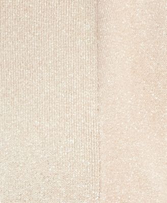 Women's Open-Front Metallic Cardigan, Created for Macy's