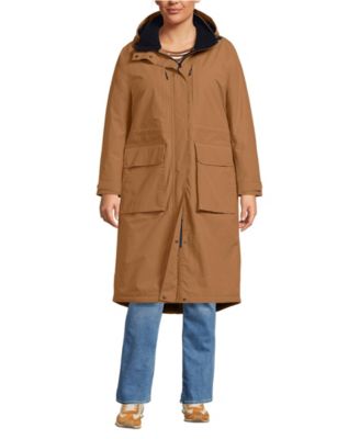 Plus Size Squall Waterproof Insulated Winter Stadium Maxi Coat