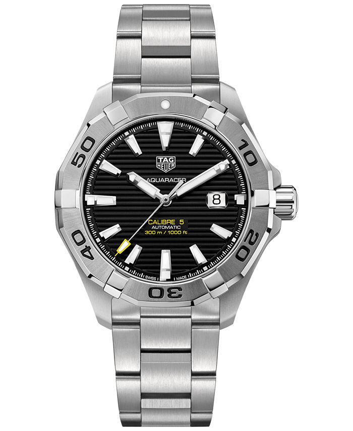Tag heuer top aquaracer macy's