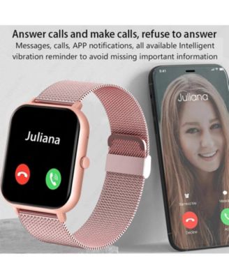 Watch - AI Voice Assistant, Multi-Sport Modes, Heart Rate & Sleep Monitor