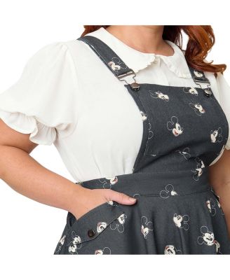 Plus Size Brionne Pinafore Skirt