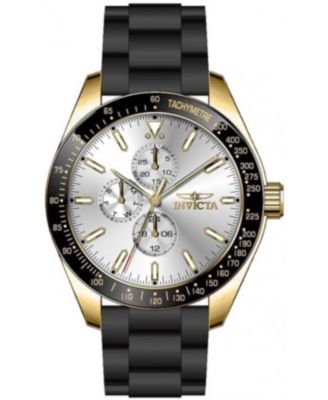 Men's 48857 Aviator Quartz VH67 Silver Dial Watch