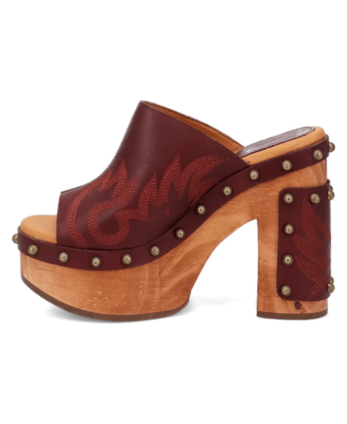 Dingo Women's Free Spirit Wooden Sandal