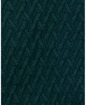 Women's Organic Herringbone Stitch Cardigan Sweater