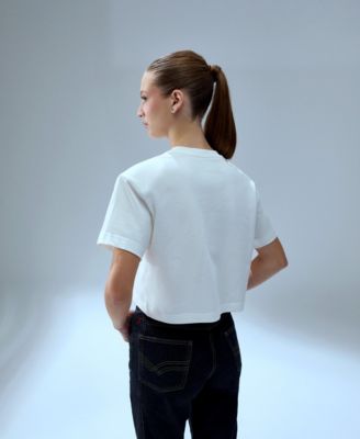 Women's Padded Shoulder Cotton T-Shirt