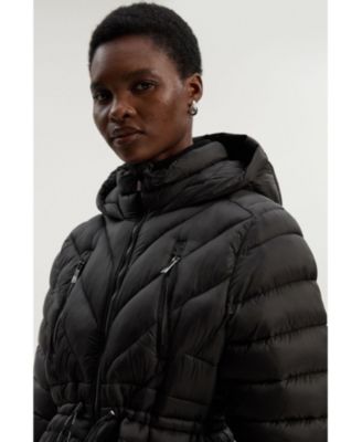 Women's Packable Knee Length Coat