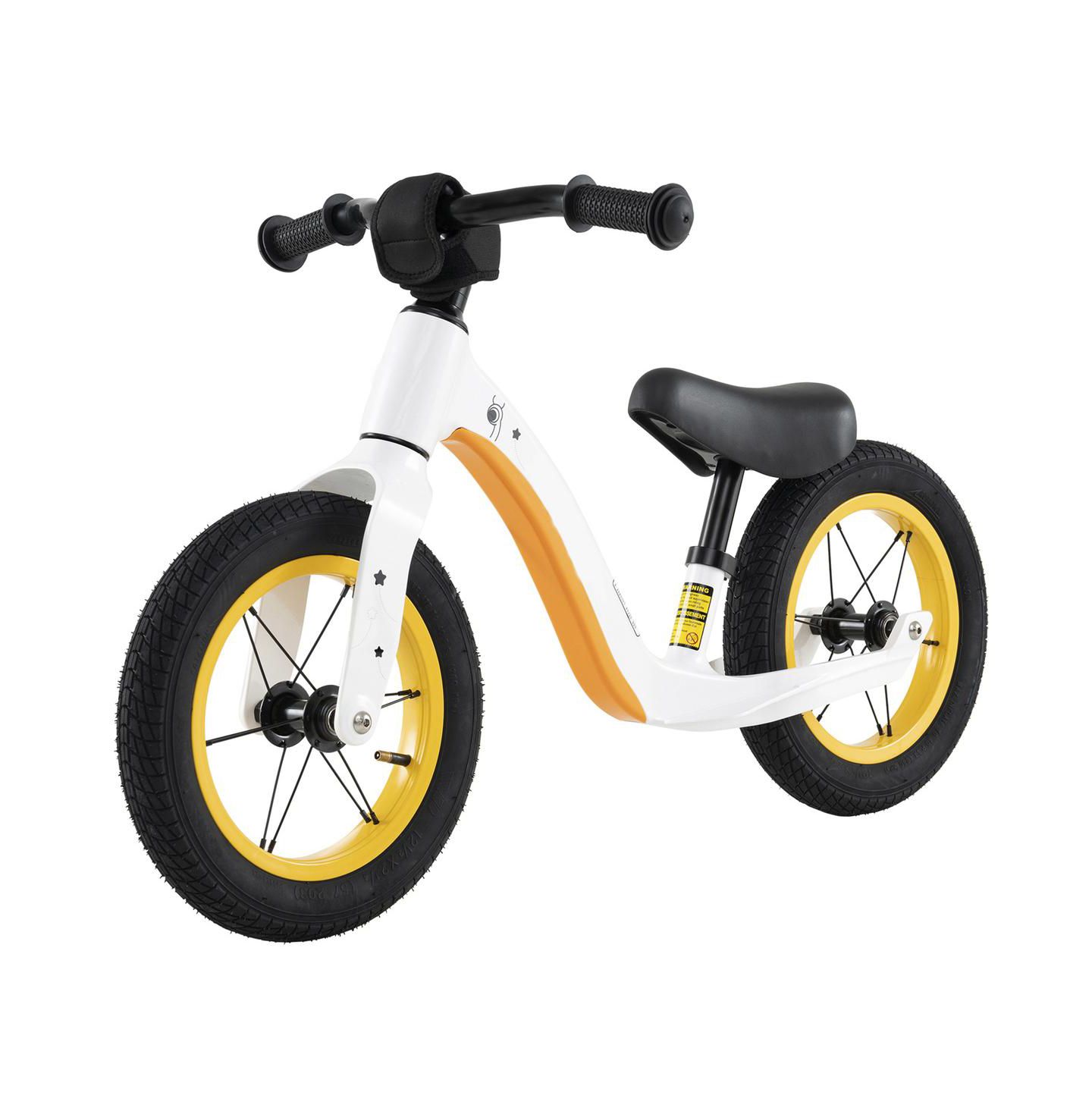 Детская игрушка SUGIFT 12-Inch Lightweight Balance Bike with Adjustable Seat, Ages 3+, цвет: Белый — фото 1