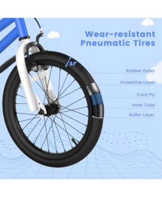 18 Feet Kids Bike with Removable Training Wheels