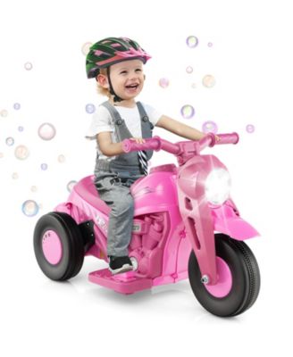 6V Kids Electric Ride on Motorcycle with Bubble Maker and Music