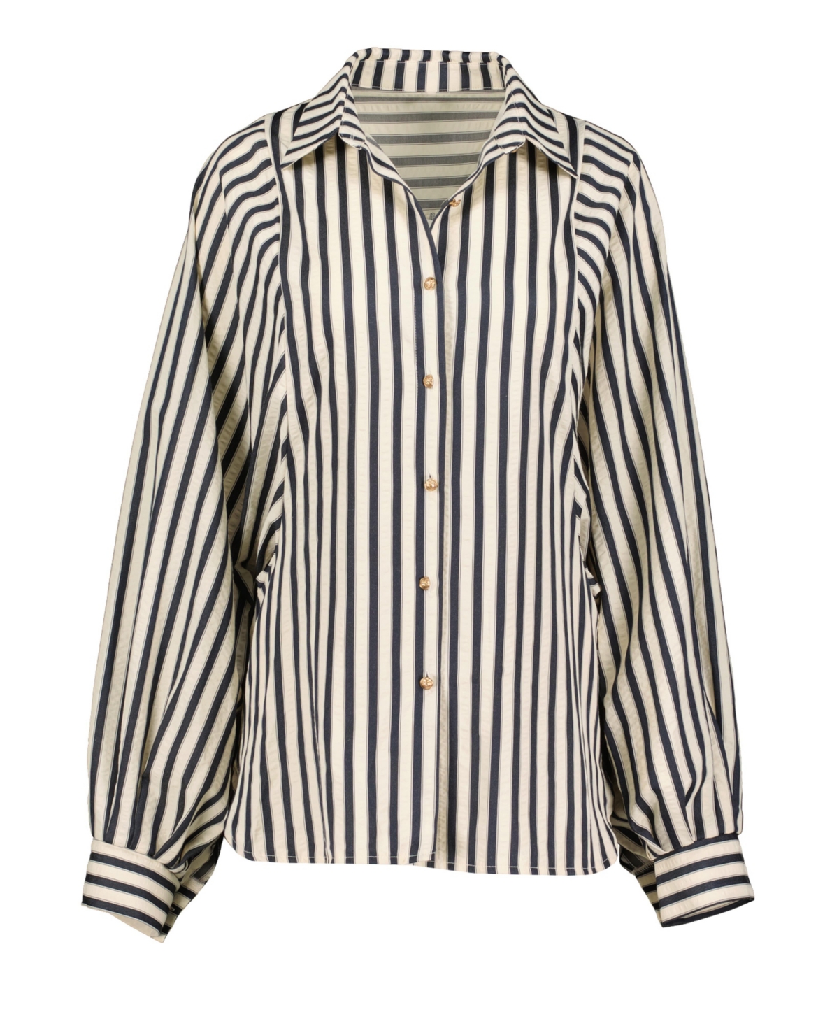 Bishop + Young Women's Aly Dolman Sleeve Striped Top