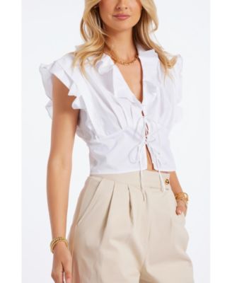 Women's BISHOP + YOUNG Raphael Ruffle Top