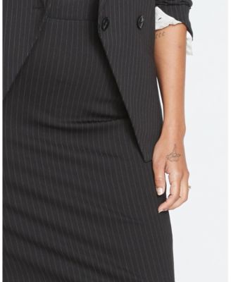 Plus Size Danube Ponte Skirt