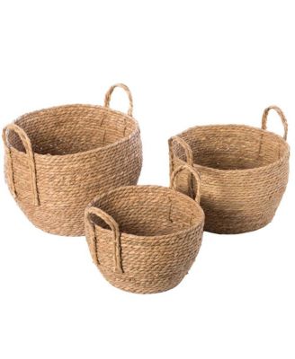 Happimess Camden Vintage Industrial Handmade Set of 6 Wire Metal Nesting Storage Baskets