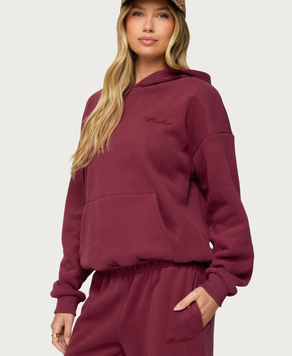 Edikted Women's Basic Girl Oversized Hoodie