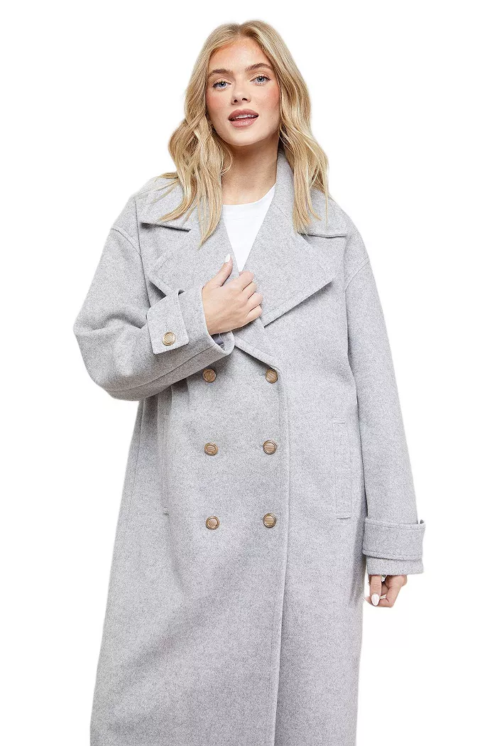 Women's Relaxed Tailored Coat - thumbnail 2