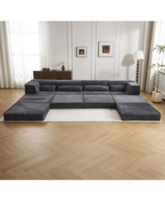 Compression Sofa, Convertible Floor Sofa Bed, Modular Sectional Sofa