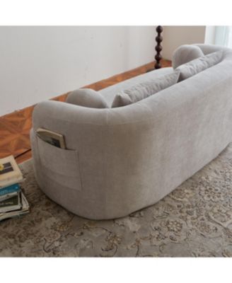 Streamdale Sofa-in-a-Box Memory Foam 2-Seater Couch, Gray