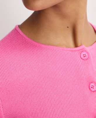 Women's Bell Sleeve Knit Cardigan Sweater, Regular & Plus Size