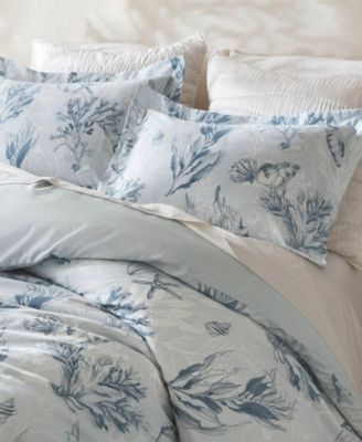 Botanical Floral 3-Pc. Duvet Cover Set, Full/Queen