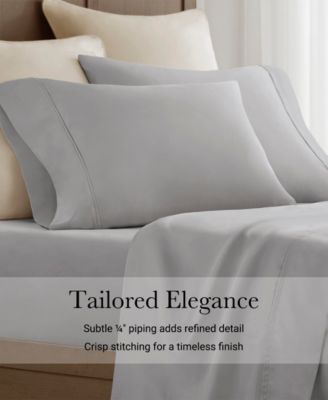 Sateen 400-Thread Count Cotton 2-Pc. Pillowcase Set, King