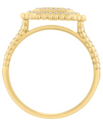 Diamond (1/4 ct. t.w.) Ring in 14k Yellow Gold