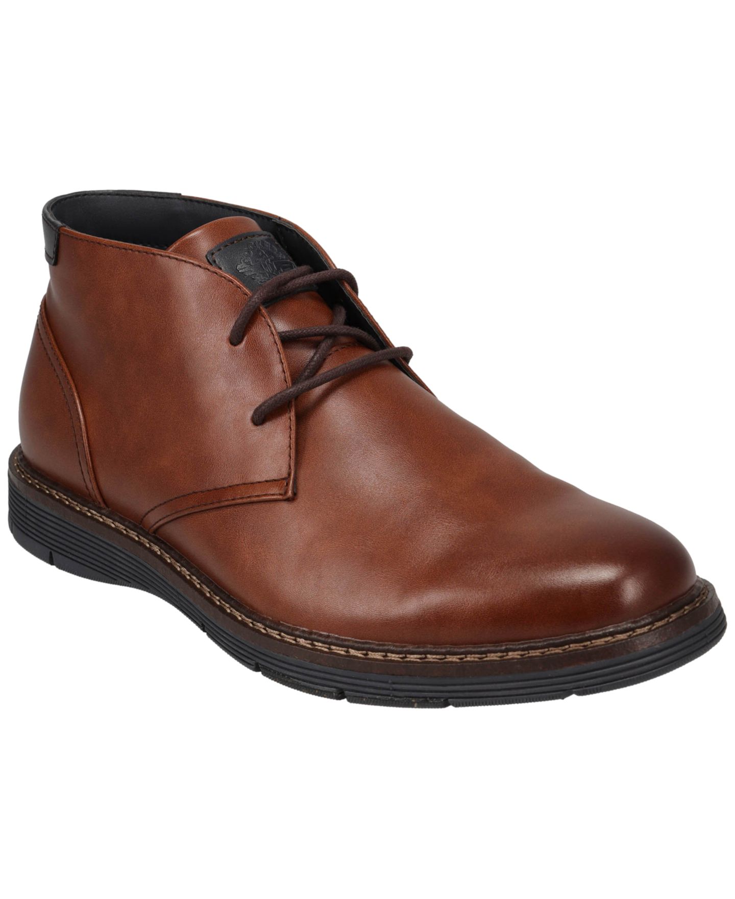 Мужские ботинки Dockers Esmond Lace-Up Ankle Chuka, цвет: Коньячный / Тёмно-синий — фото 1