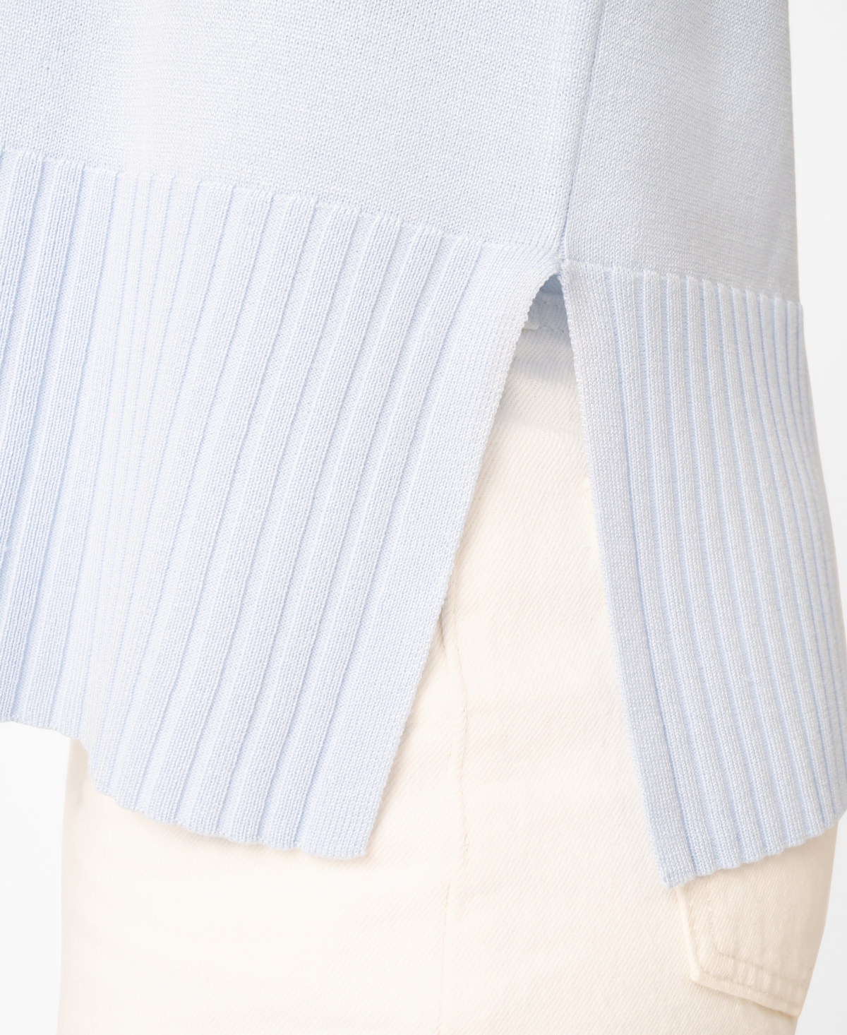 Melissa Paige Women's V-Neck Wide-Hem Wide-Cuff Sweater