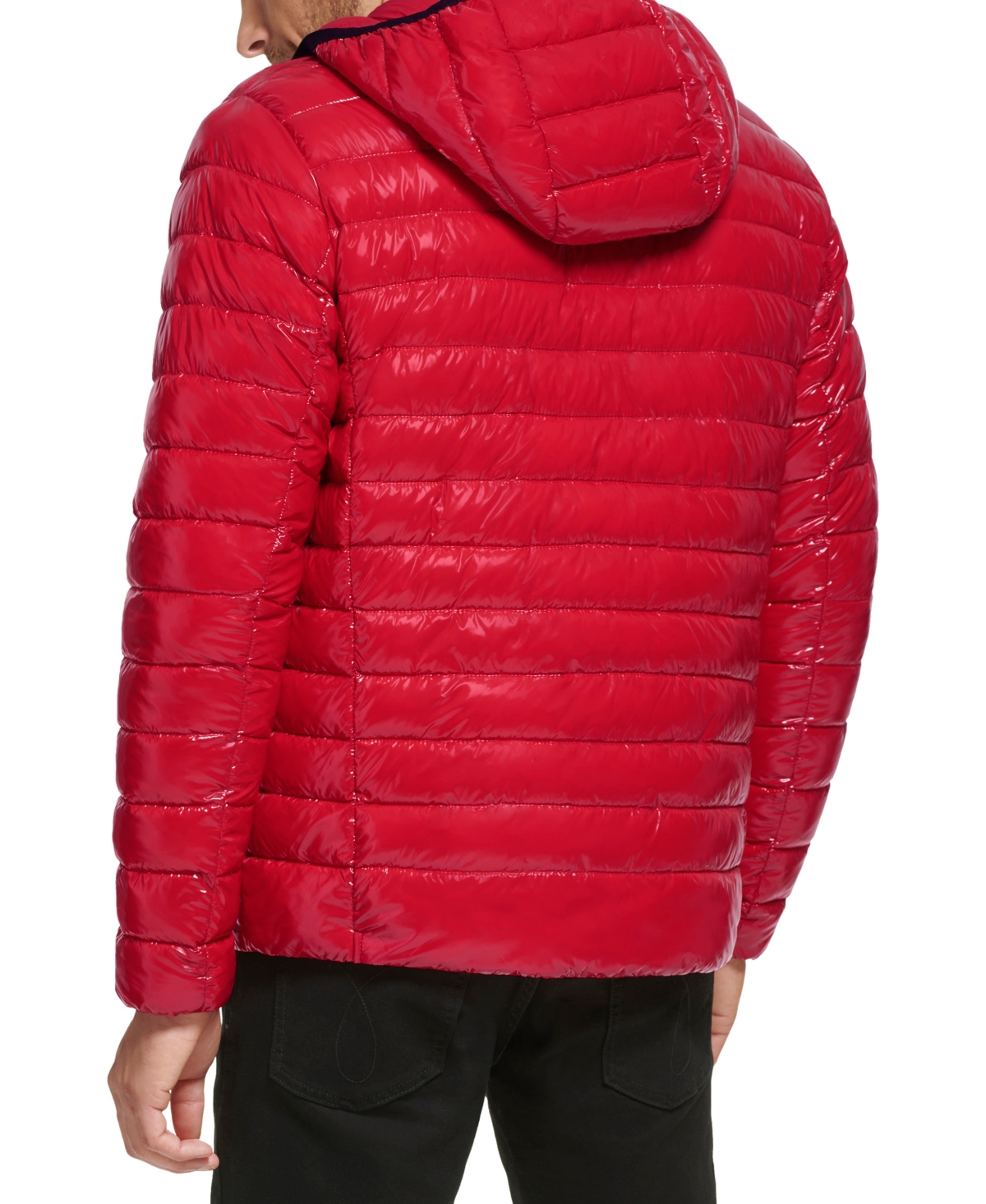Calvin Klein Men's Hooded & Quilted Packable Jacket