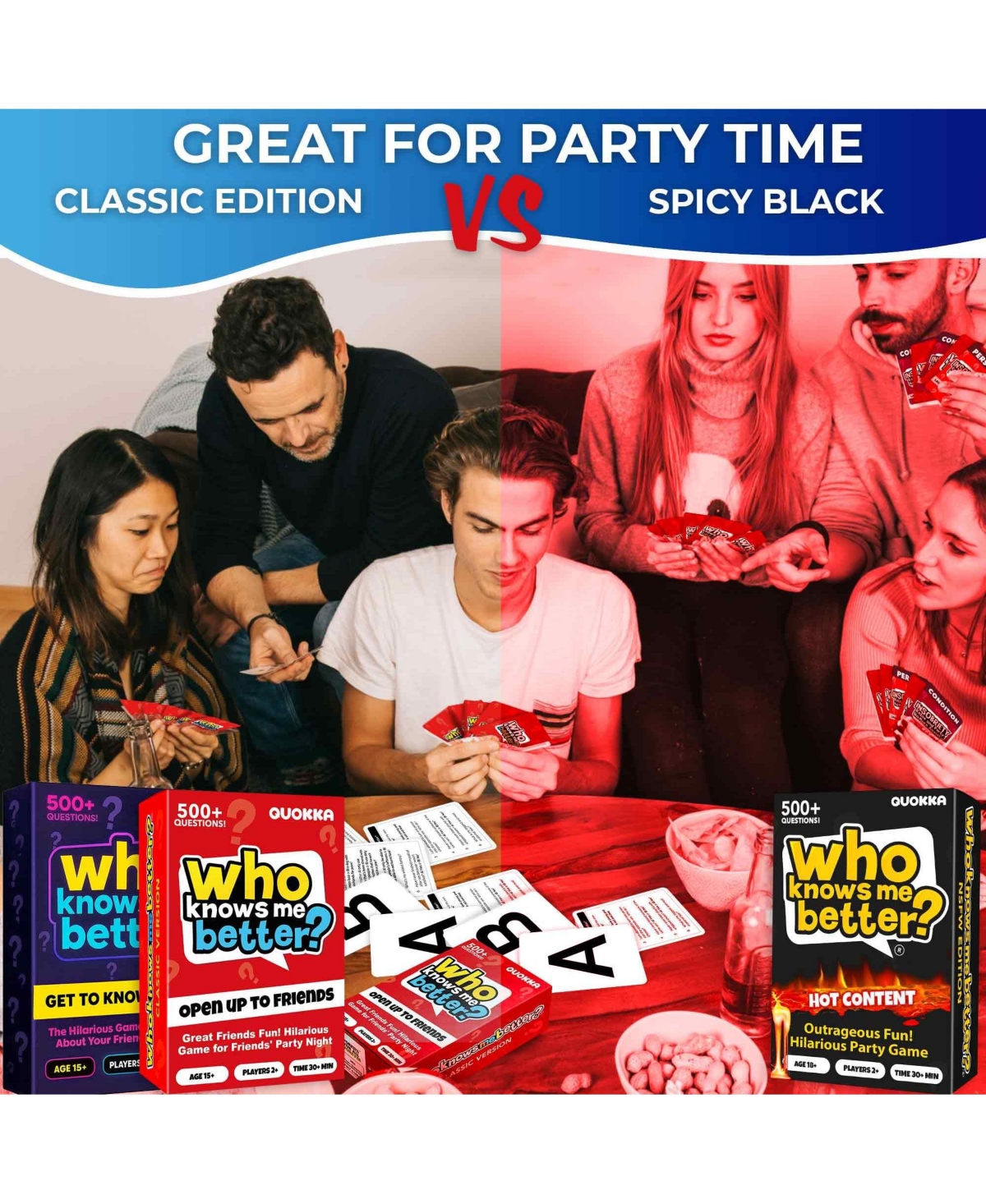 Quokka Educational Card Game for Kids Age 12+ - Who Knows Culture and Literature Better? 500+ Questions