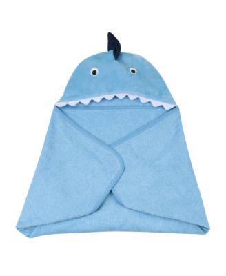 Baby Baby/Infant Luxury Cotton Terry Shark Hooded Bath Towel